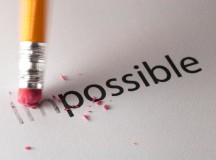 Changing the word impossible to possible.