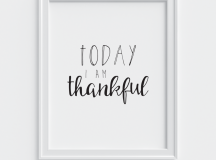 Thankfulness